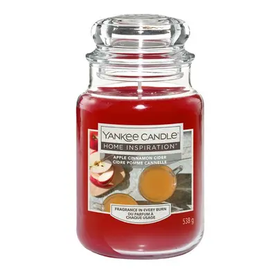 Yankee Candle Vonná svíčka Home Inspiration velká Apple Cinnamon Cider 538 g