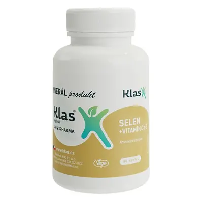 Klas SELEN + VITAMÍN C a E 90 tablet