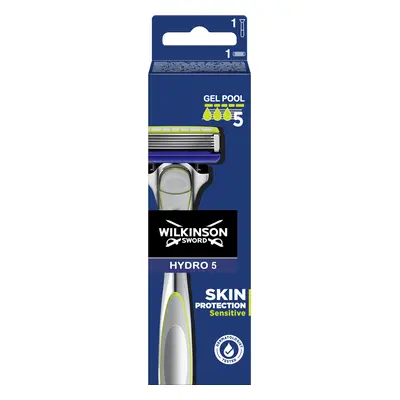 Wilkinson Sword Holicí strojek + 1 náhradní hlavice Hydro 5 Skin Protection Sensitive