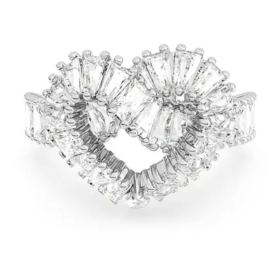 Swarovski Romantický prsten se srdíčkem Cupidon 5648291 58 mm