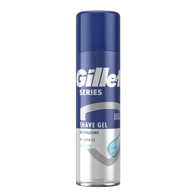 Gillette Revitalizační gel na holení se zeleným čajem (Revitalizing Shave gel) 200 ml