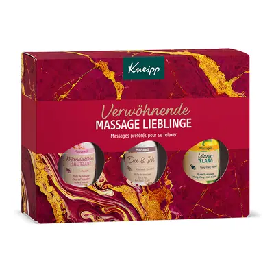 Kneipp Dárková sada masážních olejů 3 x 20 ml