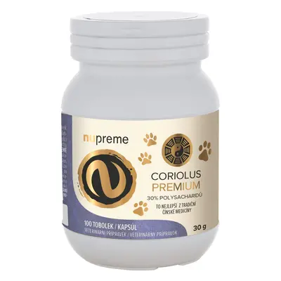 Nupreme Coriolus Versicolor extract 30% 100 kapslí