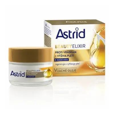 Astrid Vyživující noční krém proti vráskám Beauty Elixir 50 ml