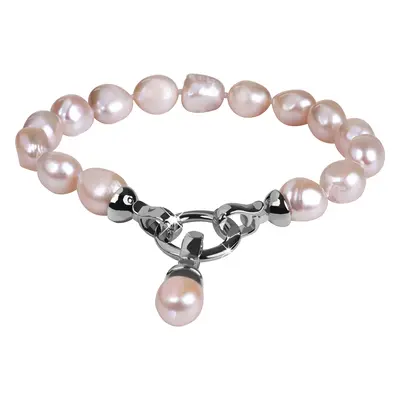 JwL Luxury Pearls Náramek z pravých růžových perel JL0556