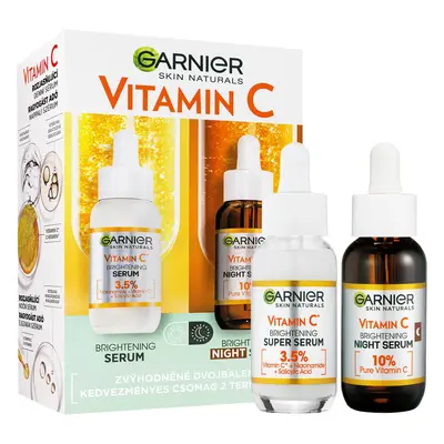 Garnier Dárková sada denního a nočního séra Vitamin C 2 x 30 ml