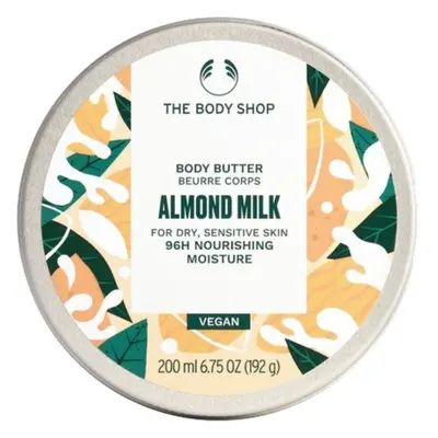 The Body Shop Tělové máslo pro suchou a citlivou pokožku Almond Milk (Body Butter) 200 ml