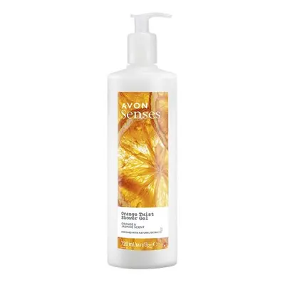 Avon Hydratační sprchový gel s vůní pomeranče a jasmínu (Shower Gel) 720 ml