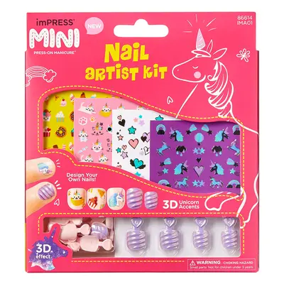 KISS Samolepící nehty pro děti imPRESS Kids Nail Artist Kit