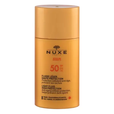 Nuxe Krém na obličej s fluidní texturou SPF 50 Sun (Light Fluid High Protection) 50 ml