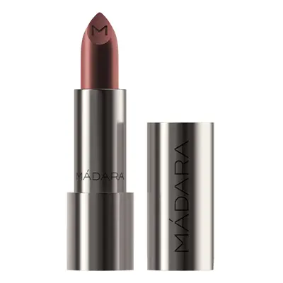 MÁDARA Saténově lesklá rtěnka Dazzle Nights (Satin Shine Lipstick) 3,8 g Rust