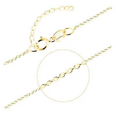 Cutie Jewellery Jemný řetízek ze žlutého zlata Anker Z0011 50 cm