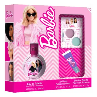 EP Line Barbie - EDT 30 ml + lesk na rty + oční stíny