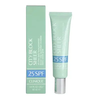 Clinique Ochranný krém na obličej City Block Sheer SPF 25 (Oil Free Daily Face Protector) 40 ml