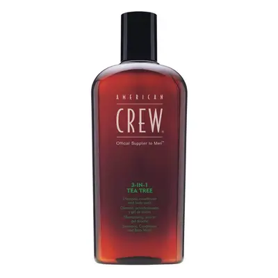 American Crew Šampon s tea tree 3v1 (Shampoo, Conditioner & Body Wash) 450 ml