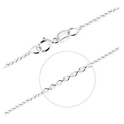 Cutie Jewellery Jemný řetízek z bílého zlata Anker Z0012 50 cm