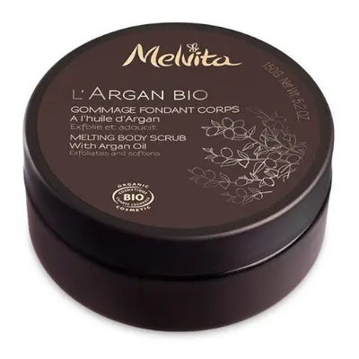 Melvita Tělový peeling s arganovým olejem L´Argan Bio (Melting Body Scrub) 150 g