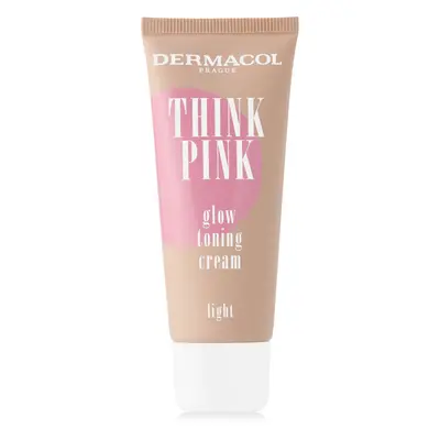 Dermacol Rozjasňující tónovací krém Think Pink (Glow Toning Cream) 30 ml 1 Light