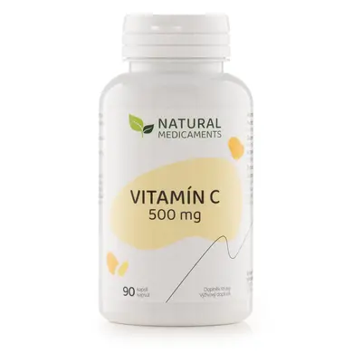 Natural Medicaments Vitamín C 500 mg 90 kapslí