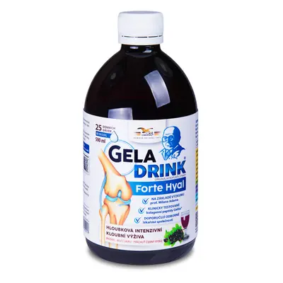 Geladrink Geladrink Forte HYAL biosol černý rybíz 500 ml