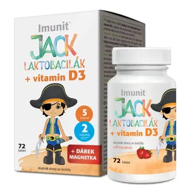 Simply You Imunit Jack Laktobacilák + vitamín D3 72 tablet