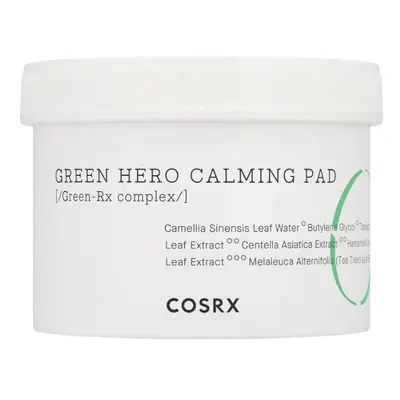 COSRX Zklidňující pleťové tampony One Step Green Hero (Calming Pad) 70 ks