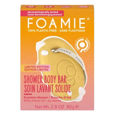 Foamie Tuhá sprchová péče Beach Please (Shower Body Bar) 80 g