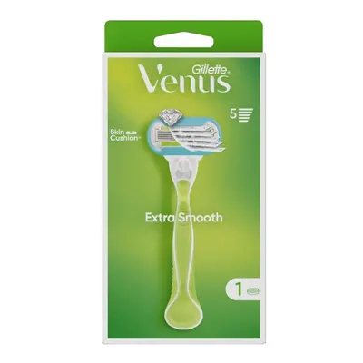 Gillette Dámský holicí strojek Venus Extra Smooth + 1 hlavice