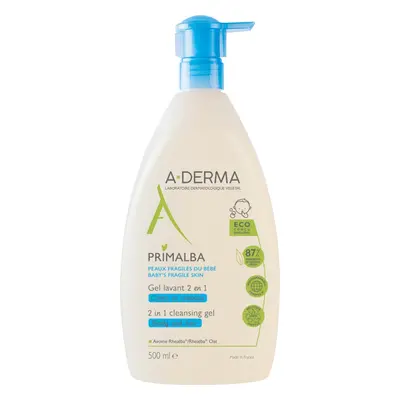 A-DERMA Čisticí gel pro miminka 2v1 Primalba (2in1 Cleansing Gel) 750 ml