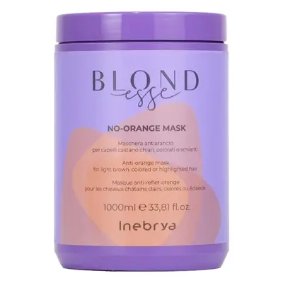 Inebrya Maska proti oranžovým odleskům Blondesse No-Orange (Anti-Orange Mask) 1000 ml