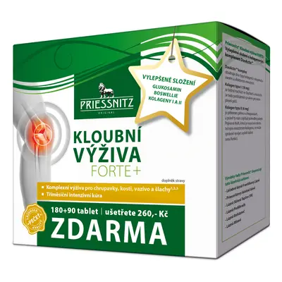 Simply You Priessnitz kloubní výživa Forte + kolageny 180 tbl. + 90 tbl. ZDARMA