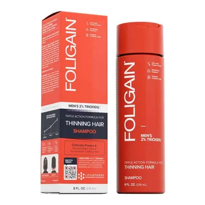 Foligain Šampon proti padání vlasů Triple Action (Men´s Shampoo) 236 ml