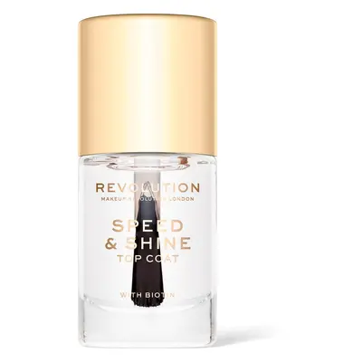 Revolution Lak na nehty Revolution (Speed & Shine Top Coat) 10 ml