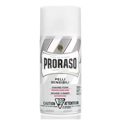 Proraso Pěna na holení pro citlivou pokožku se zeleným čajem White (Shaving Foam) 300 ml