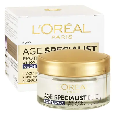 L´Oréal Paris Noční krém proti vráskám Age Specialist 55+ 50 ml