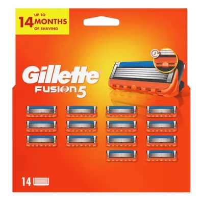 Gillette Náhradní hlavice Fusion Manual 14 ks