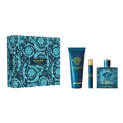 Versace Eros - EDT 100 ml + sprchový gel 150 ml + EDT 10 ml