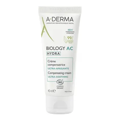 A-DERMA Zklidňující pleťový krém Biology AC Hydra (Ultra-Soothing Compensating Cream) 40 ml