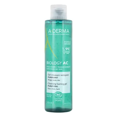 A-DERMA Jemný čisticí pěnivý gel Biology AC (Cleansing Foaming Gel) 200 ml