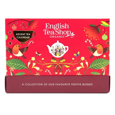 English Tea Shop Adventní kalendář Kompakt Červený BIO 25 sáčků