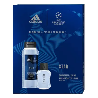 Adidas Champions League Star Edition - EDT 50 ml + sprchový gel 250 ml