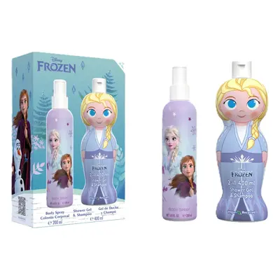 EP Line Disney Frozen - tělový sprej 200 ml + sprchový gel a šampon 2v1 400 ml