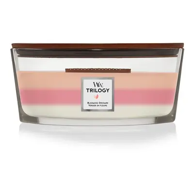 WoodWick Vonná svíčka loď Trilogy Blooming Orchard 453,6 g