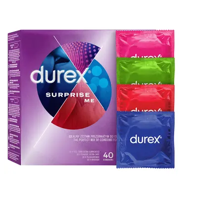 Durex Kondomy Surprise Me 40 ks