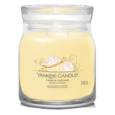 Yankee Candle Aromatická svíčka Signature sklo střední Vanilla Cupcake 368 g