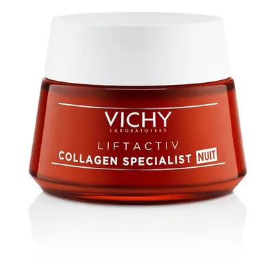 Vichy Noční krém proti vráskám a snižování kvality kolagenu v pleti Liftactiv Collagen Specialis