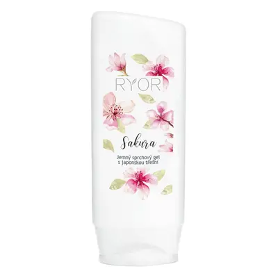 RYOR Jemný sprchový gel s japonskou třešní Sakura 200 ml