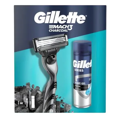 Gillette Kosmetická sada Mach3 Charcoal