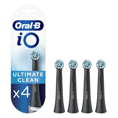 Oral B Náhradní kartáčkové hlavice iO Ultimate Clean Black 4 ks