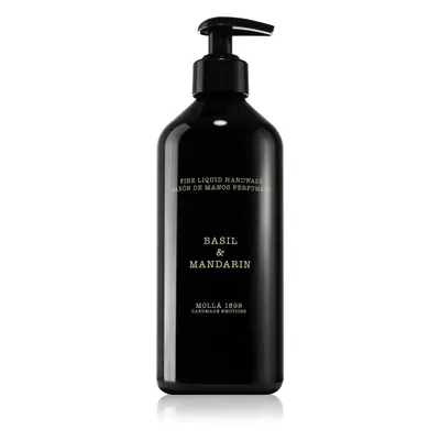 Cereria Mollá Parfémované tekuté mýdlo na ruce Basil & Mandarin (Hand Wash) 500 ml